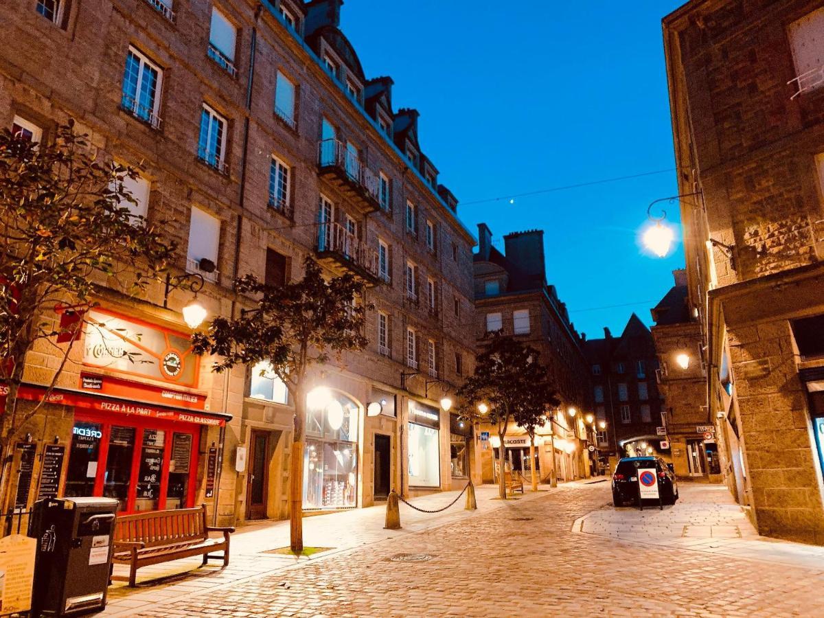 Appartement de 60 m2 tout juste rénové à Saint Malo Intra-Muros Exterior foto